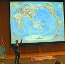 Kronprinsen holder tale på University of the South Pacific. Foto: Sven Gj. Gjeruldsen, Det kongelige hoff